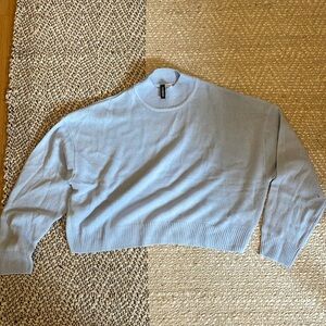 Cropped mock turtleneck sweater - Divided H&M